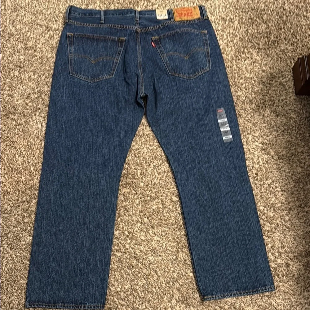 Levi's Blue Straight Jeans Classic Denim